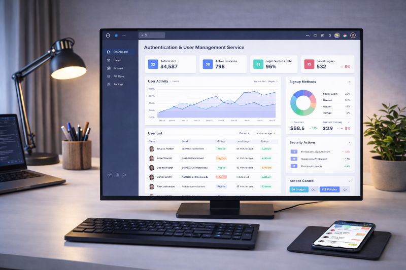 SaaS Analytics Dashboard